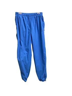 Vintage Jammin Blue Windbreaker Pants Mens XL Zipper Ankle 80s 90s Track Retro